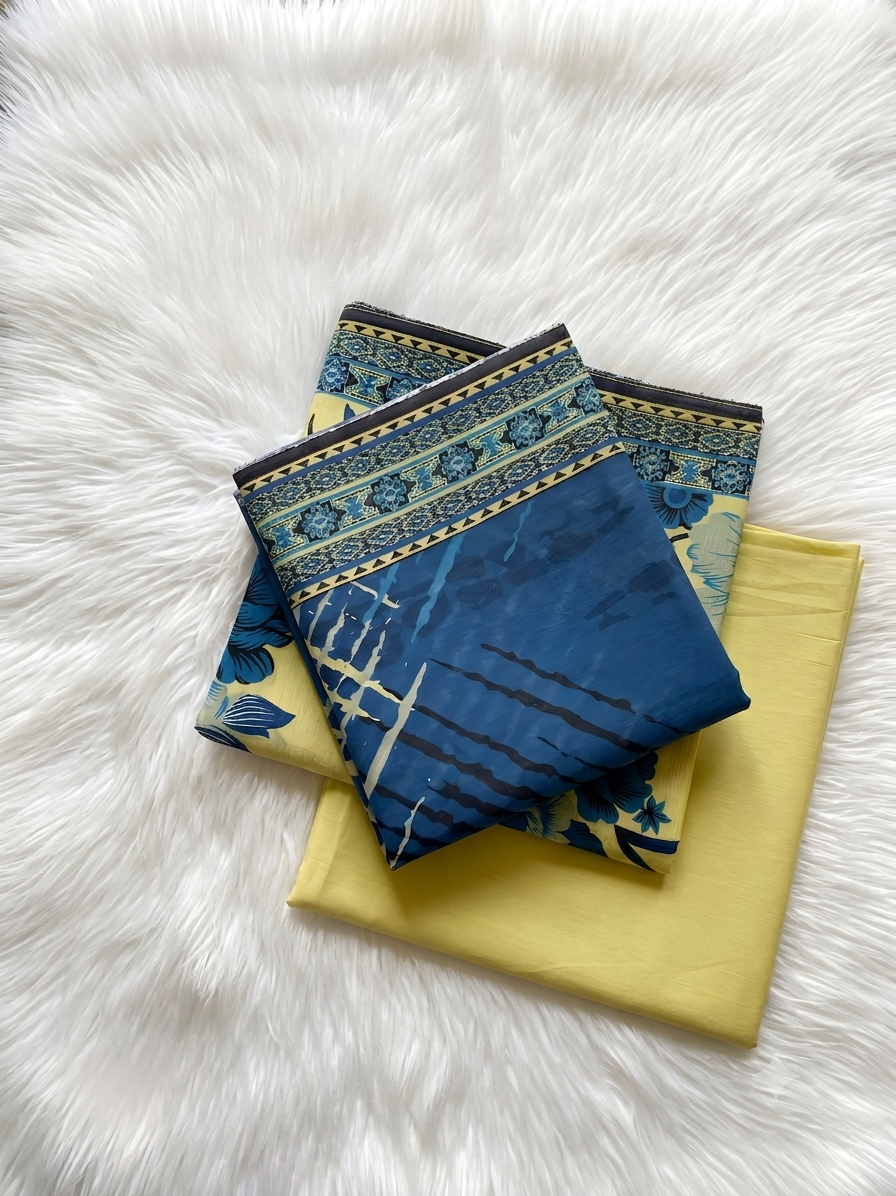 PC - 014 Digital Printed Doriya Lawn Suit 3PC