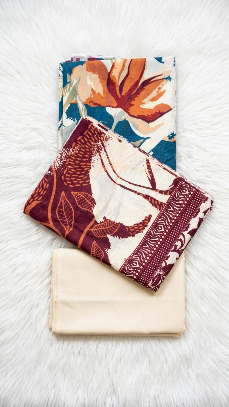 PC - 018 Digital Printed Doriya Lawn Suit 3PC