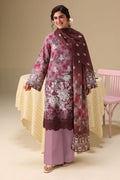 PC - 071 Luxury Printed Doria Lawn with Embroidery
