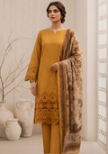 PC  - 083 CHICKENKARI 3 PIECE LAWN UNSTITCEHD SUIT