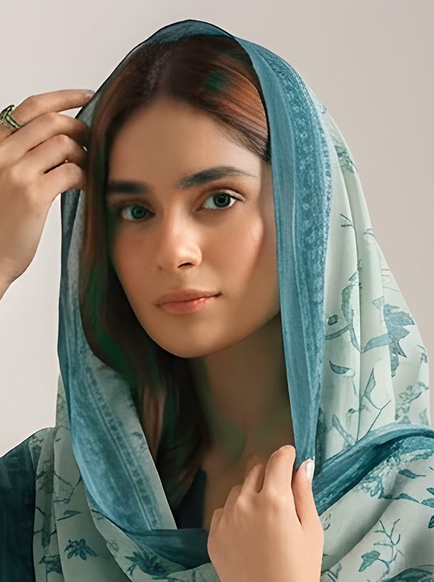 PC  - 087 CHICKENKARI 3 PIECE LAWN UNSTITCEHD SUIT